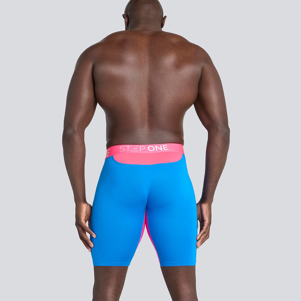 Boxer Brief Sport - Pink Skits - Bamboo Underwear - Model:Baba