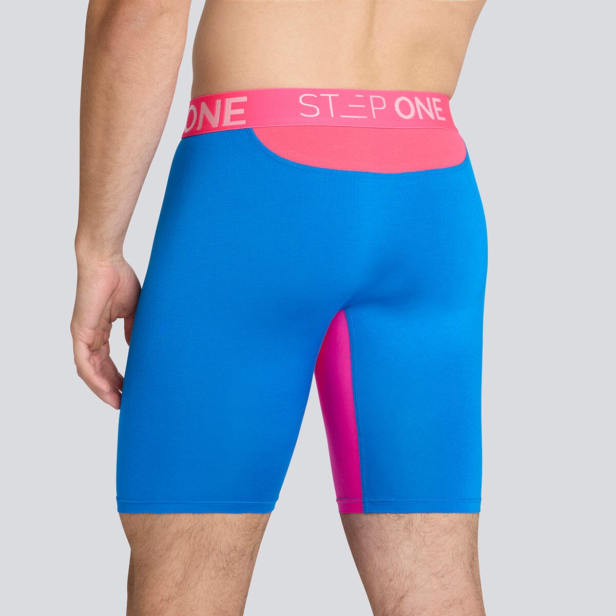 Boxer Brief Sport - Pink Skits - Bamboo Underwear - Model:Daniel F