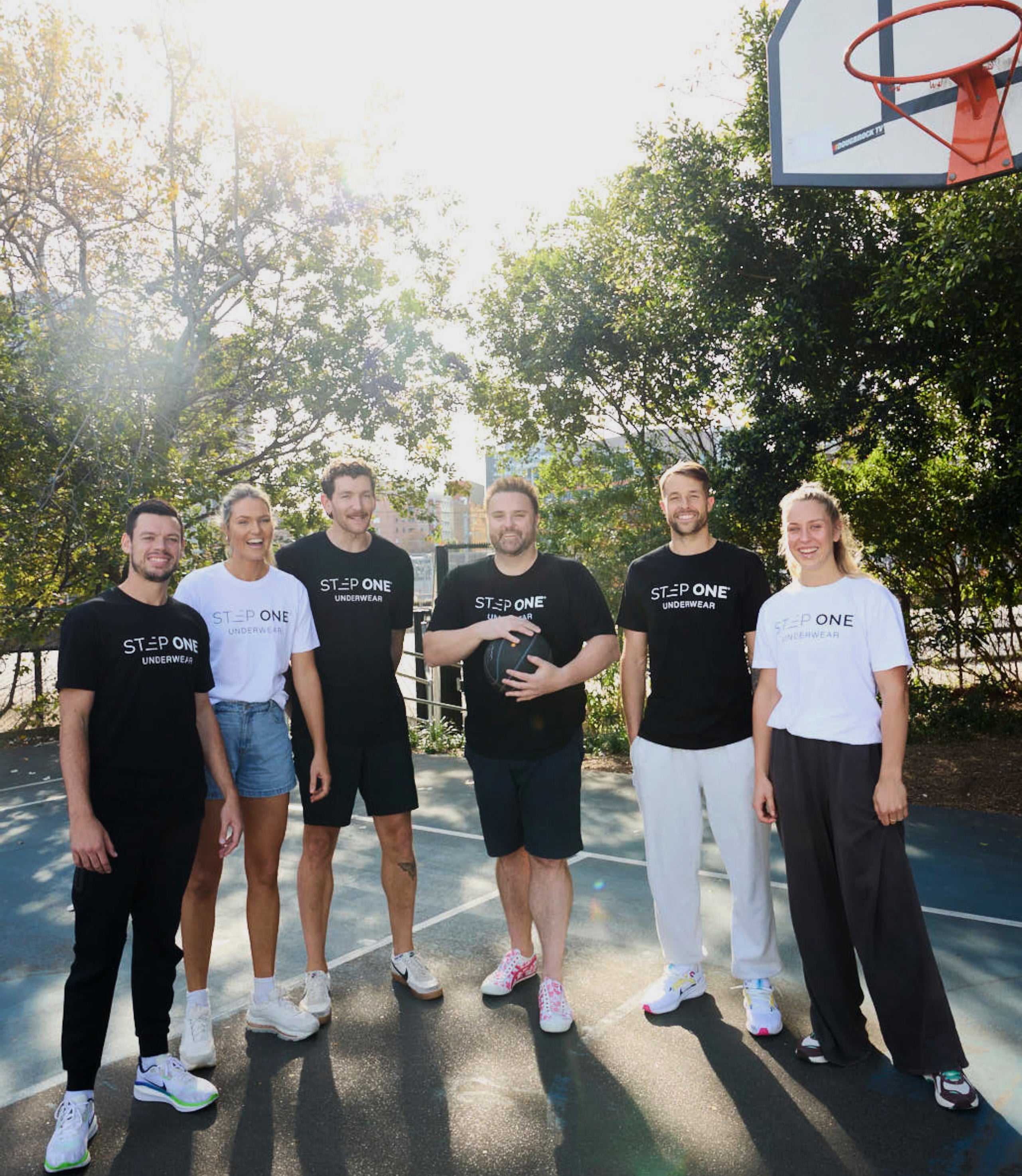 Step One Athlete Investors with CEO