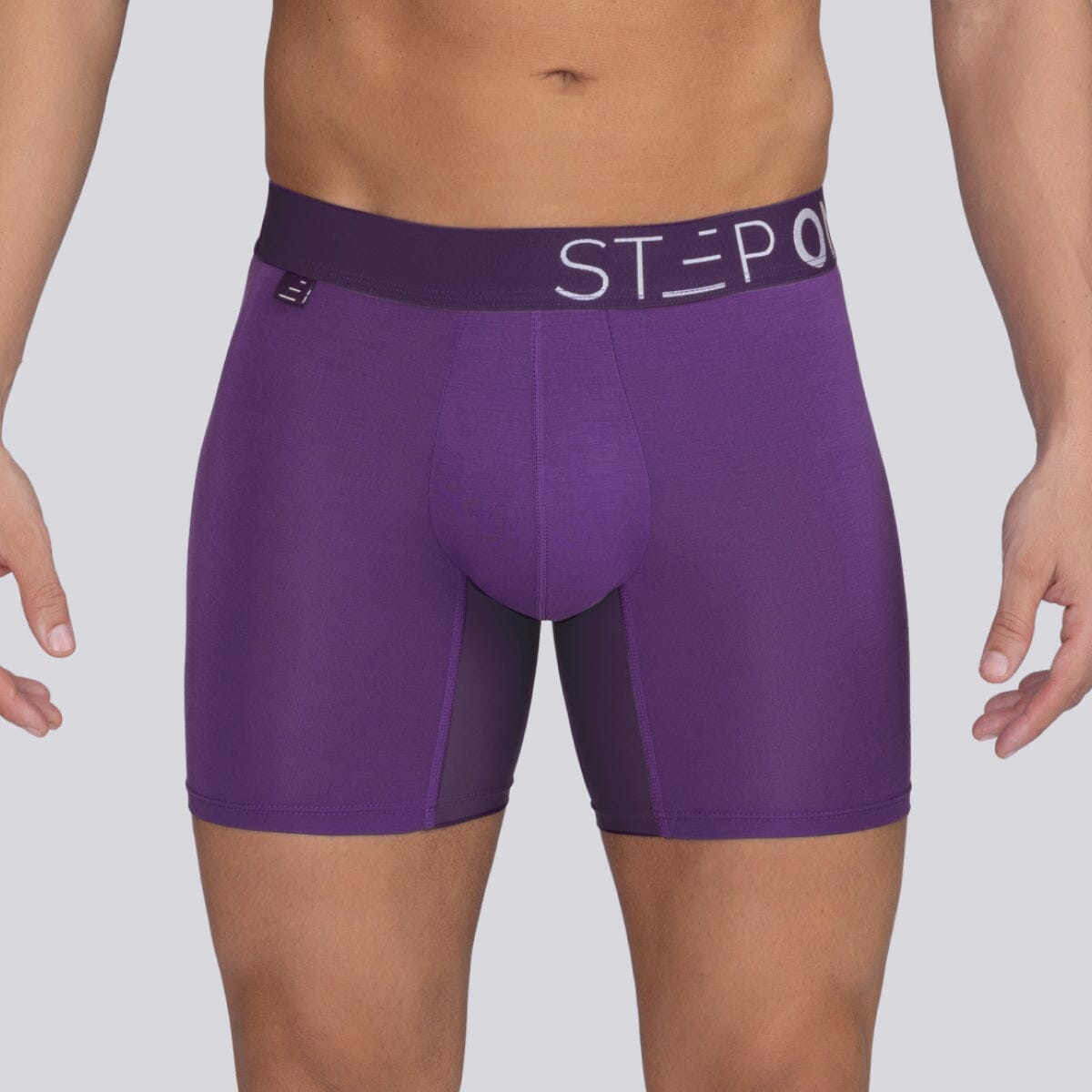 Boxer Brief - Deep Purple - Bamboo Underwear