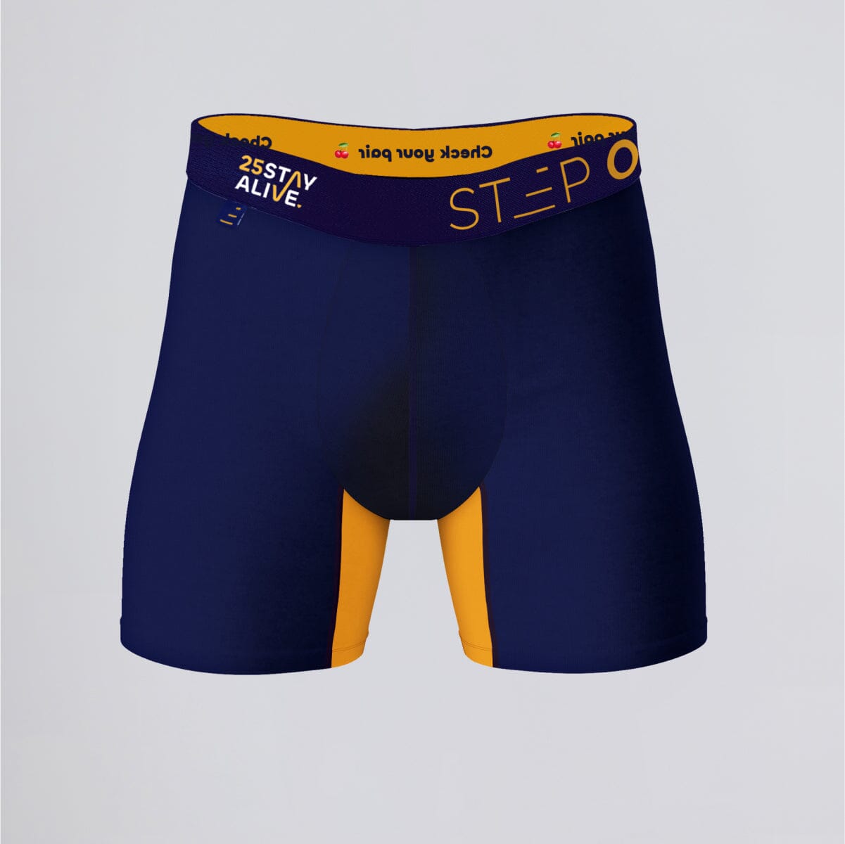 Boxer Brief - 25 Stay Alive - Bamboo Underwear