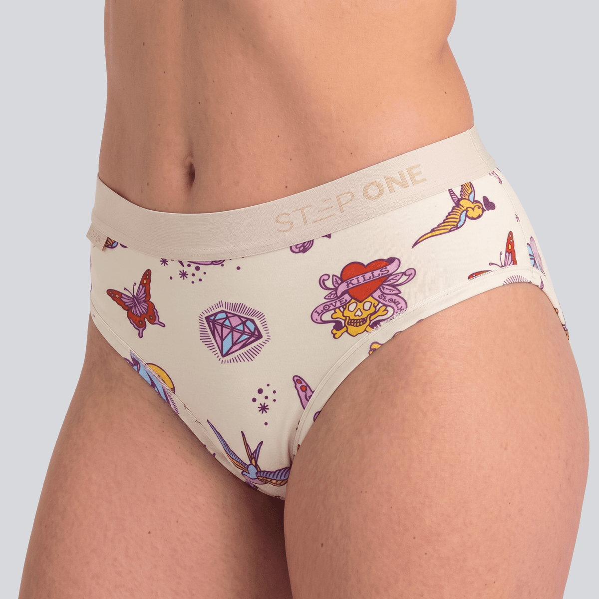 Women's Bikini Brief - My Love is the Sea
