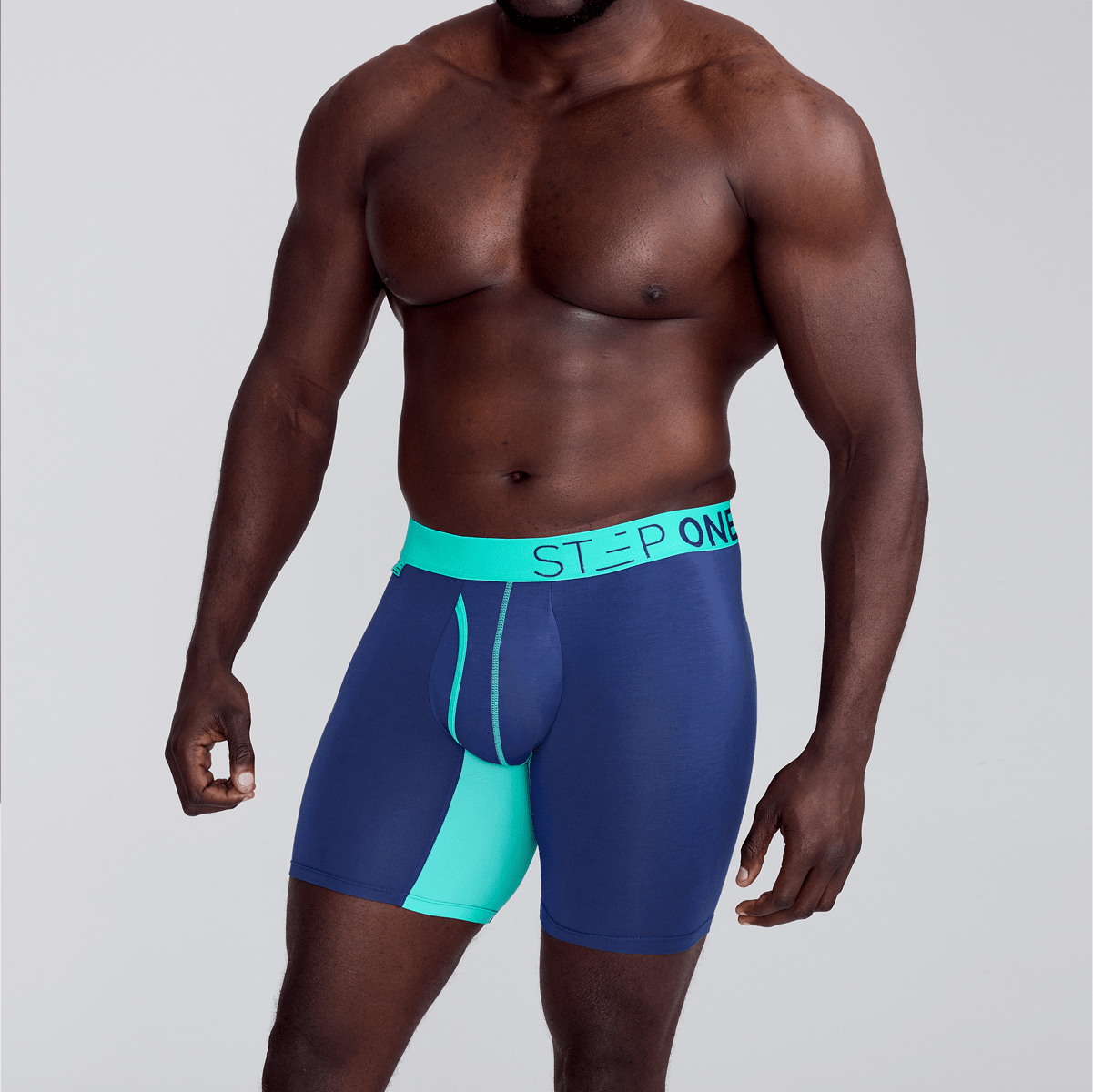 Boxer Brief Fly - Glaciers - Bamboo Underwear - Model:Baba