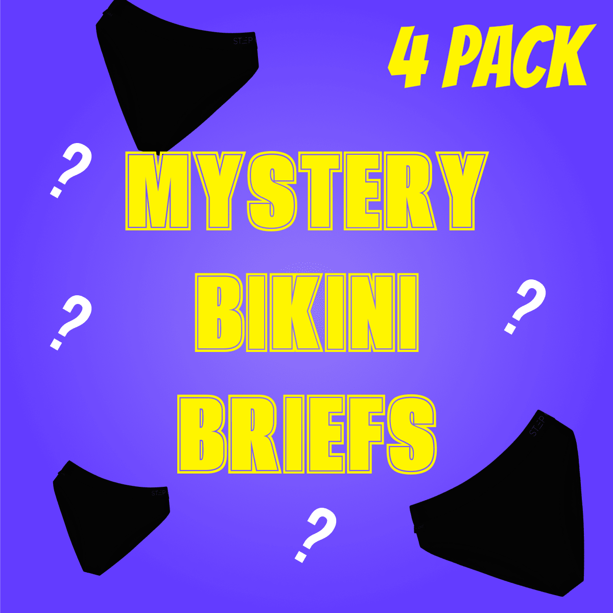 Women's Bikini Brief - Mystery 4 Pack - Bamboo Underwear