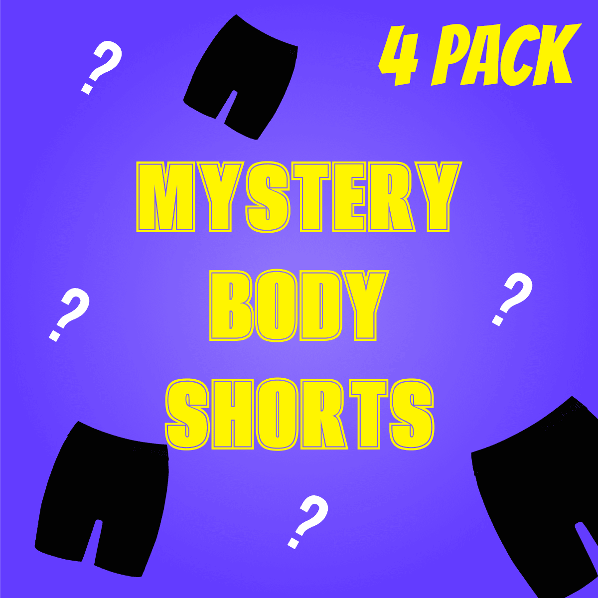 Women's Body Short - Mystery 4 Pack - Bamboo Underwear