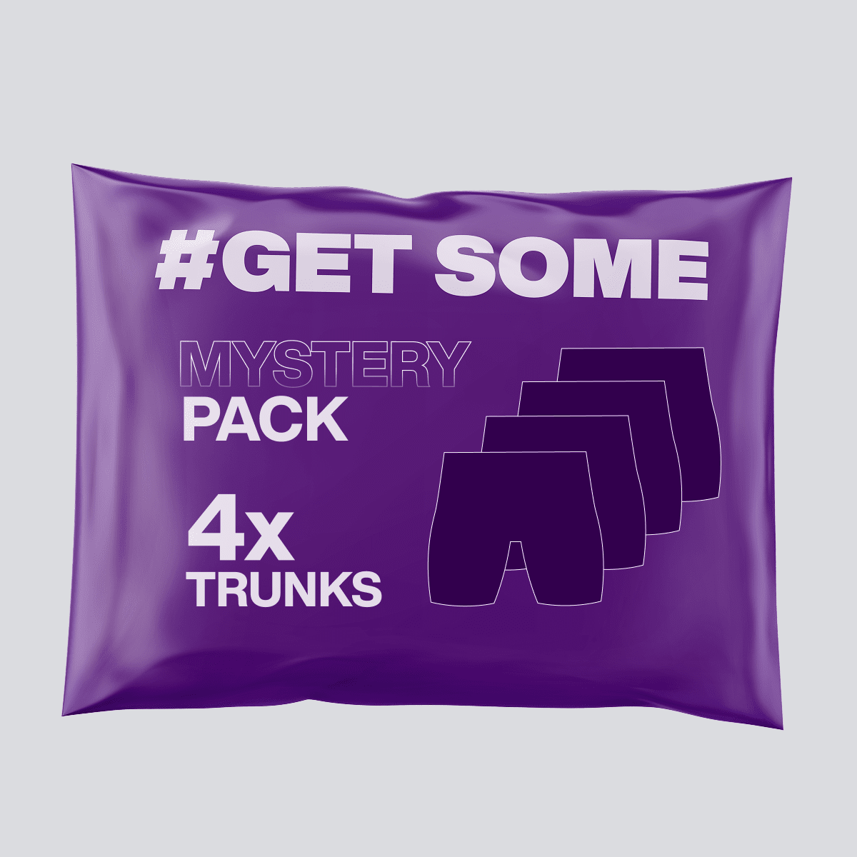 Mystery Men's Trunk 4 Pack