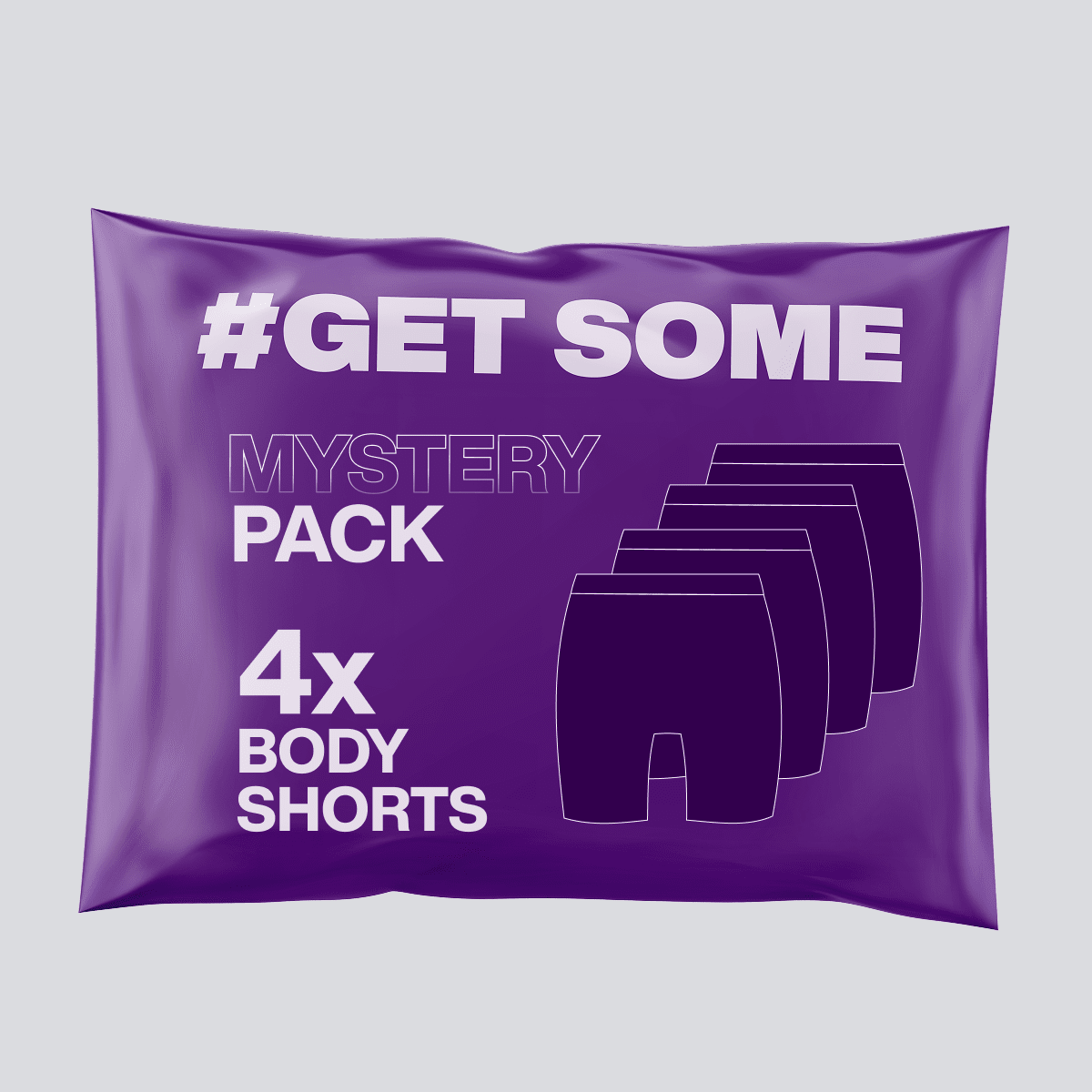 Mystery Women's Body Short 4 Pack