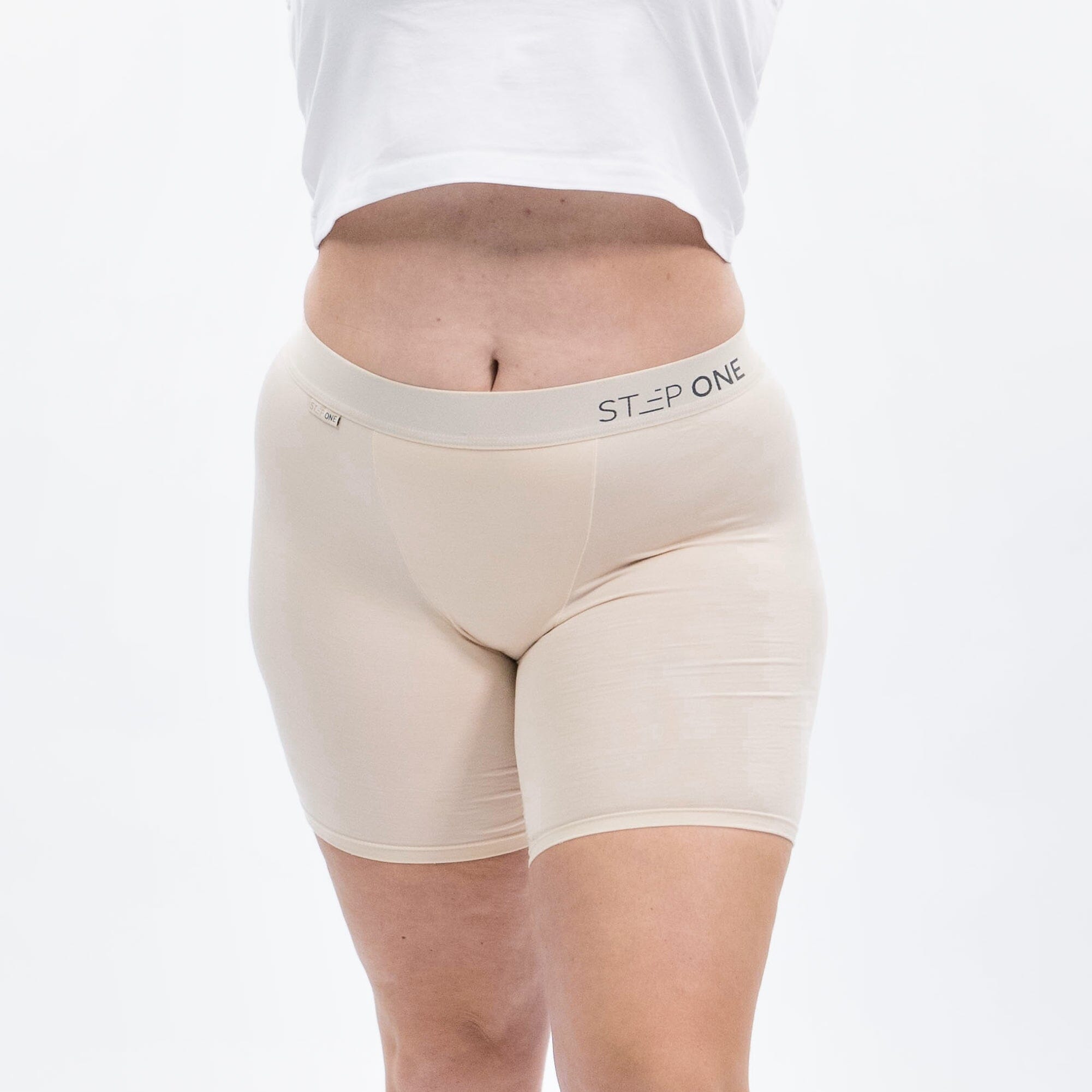Women's Boxer Brief - Butter Scotch - Model - #size_4XL