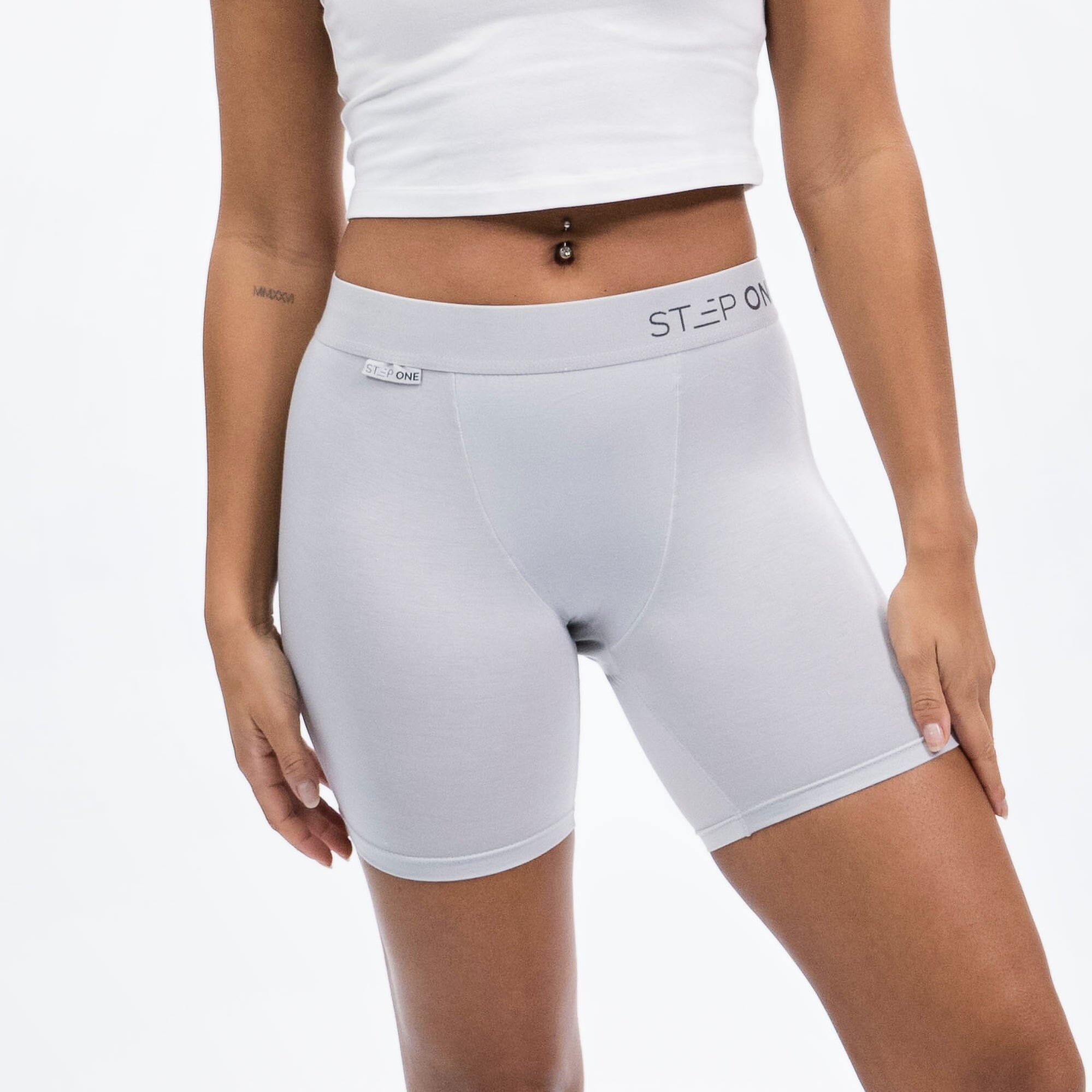 Women's Bikini Brief - Stone - Model - #size_Large