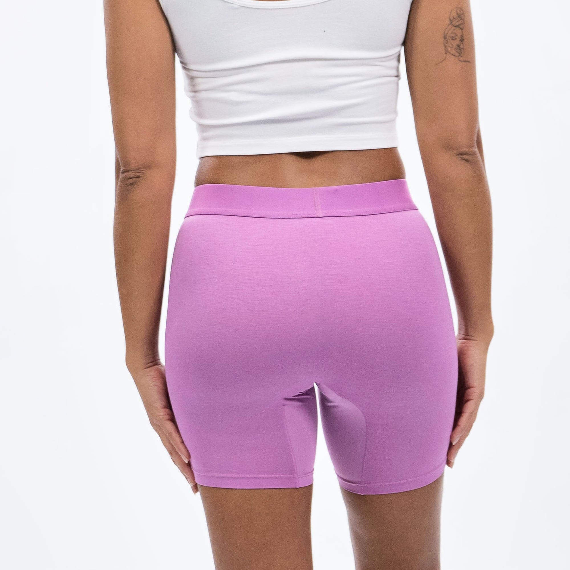 Women's Boxer Brief - Prawn Crackers - Model - #size_Large