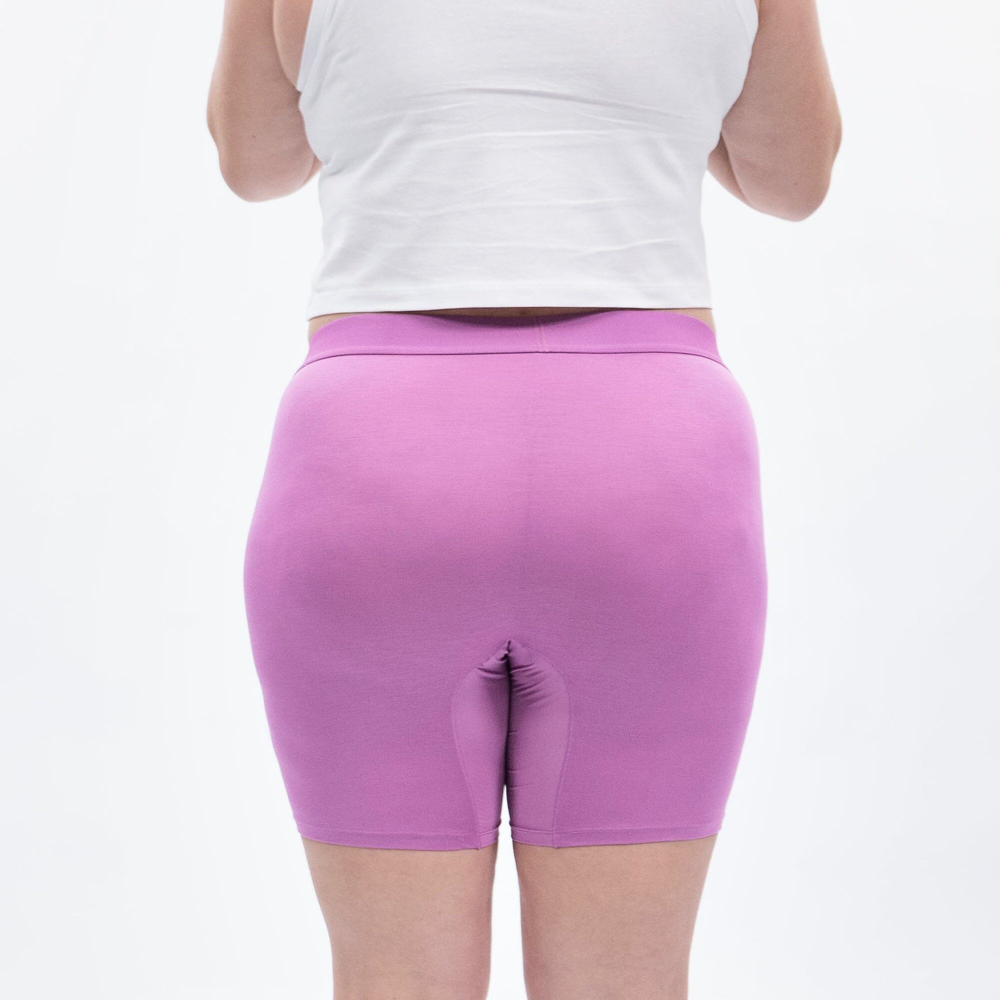 Women's Boxer Brief - Prawn Crackers - Model - #size_3XL