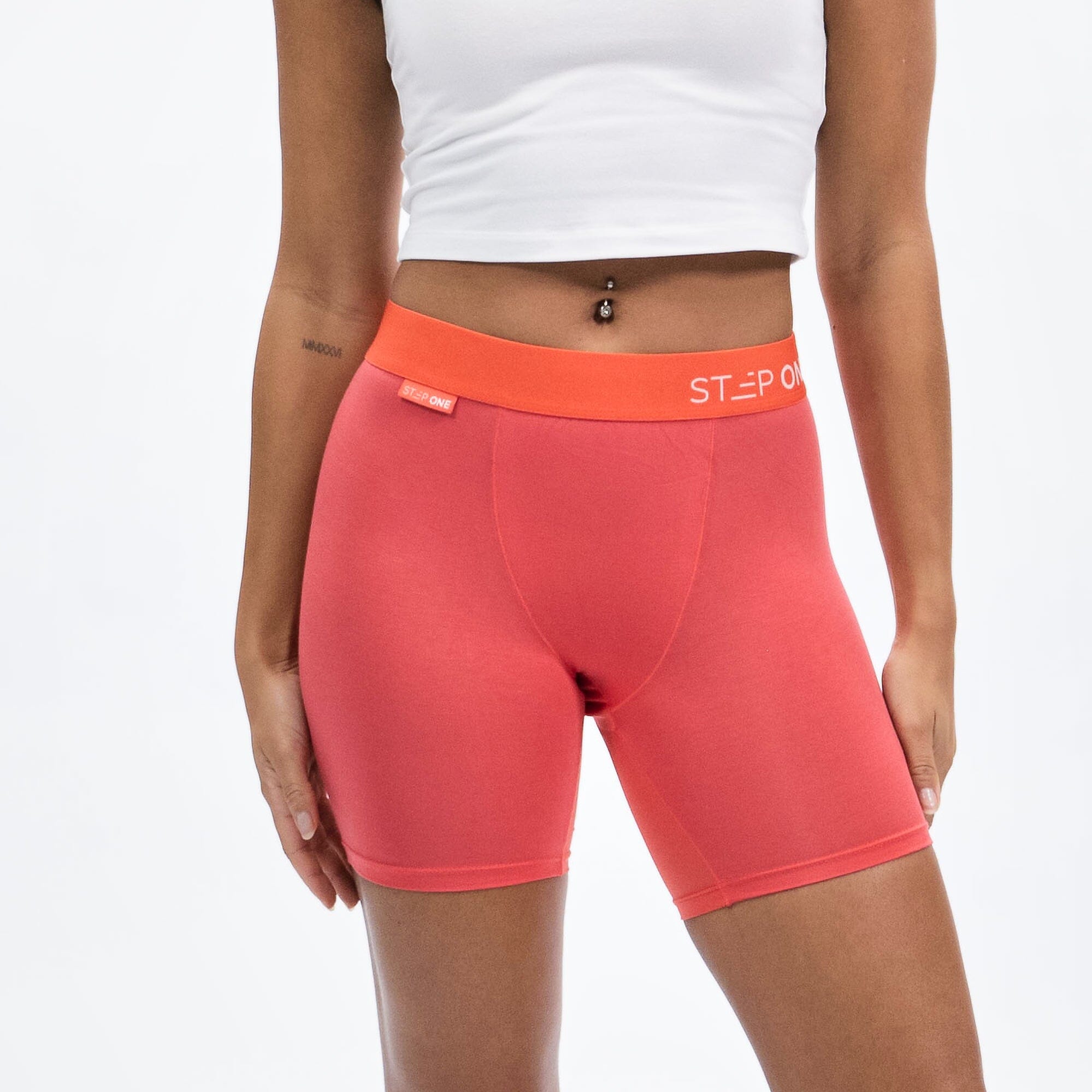 Women's Boxer Brief - Hot Sauce - Model - #size_Large