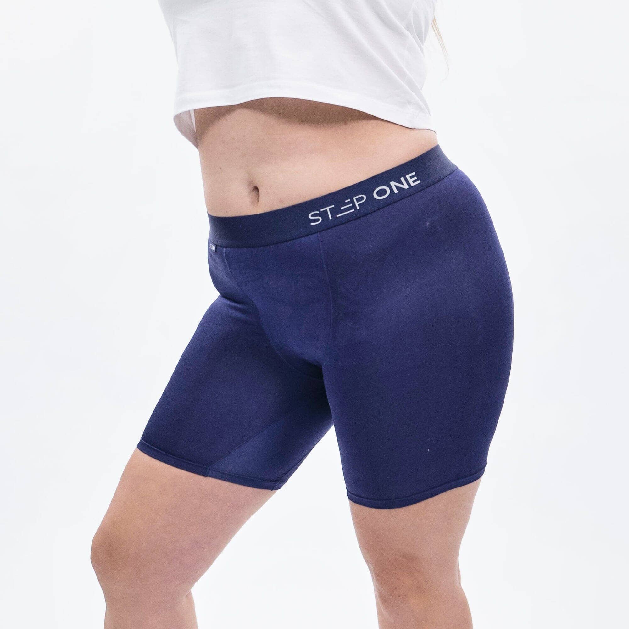 Women's Boxer Brief - Midnight Blues - Model - #size_3XL