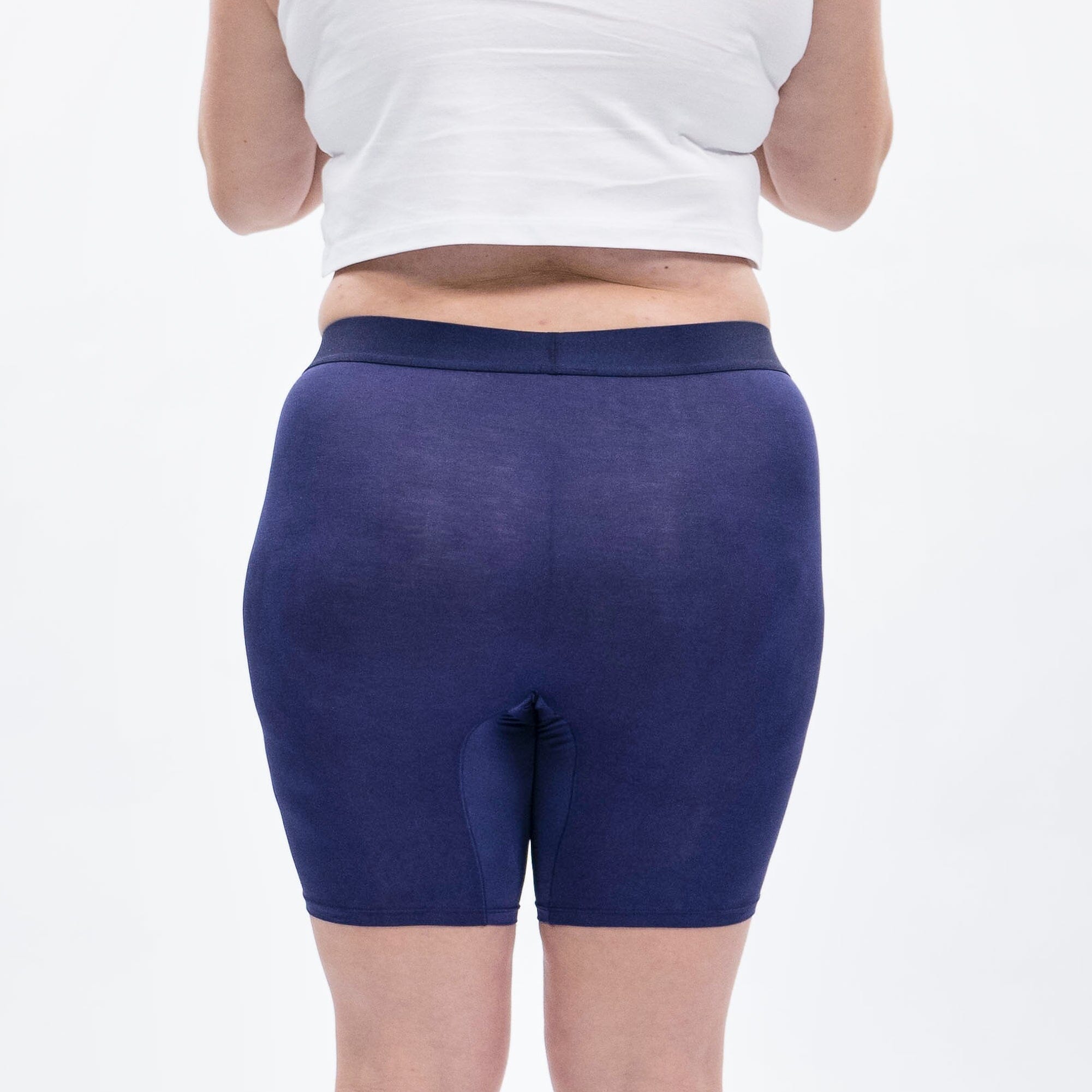 Women's Boxer Brief - Midnight Blues - Model - #size_3XL