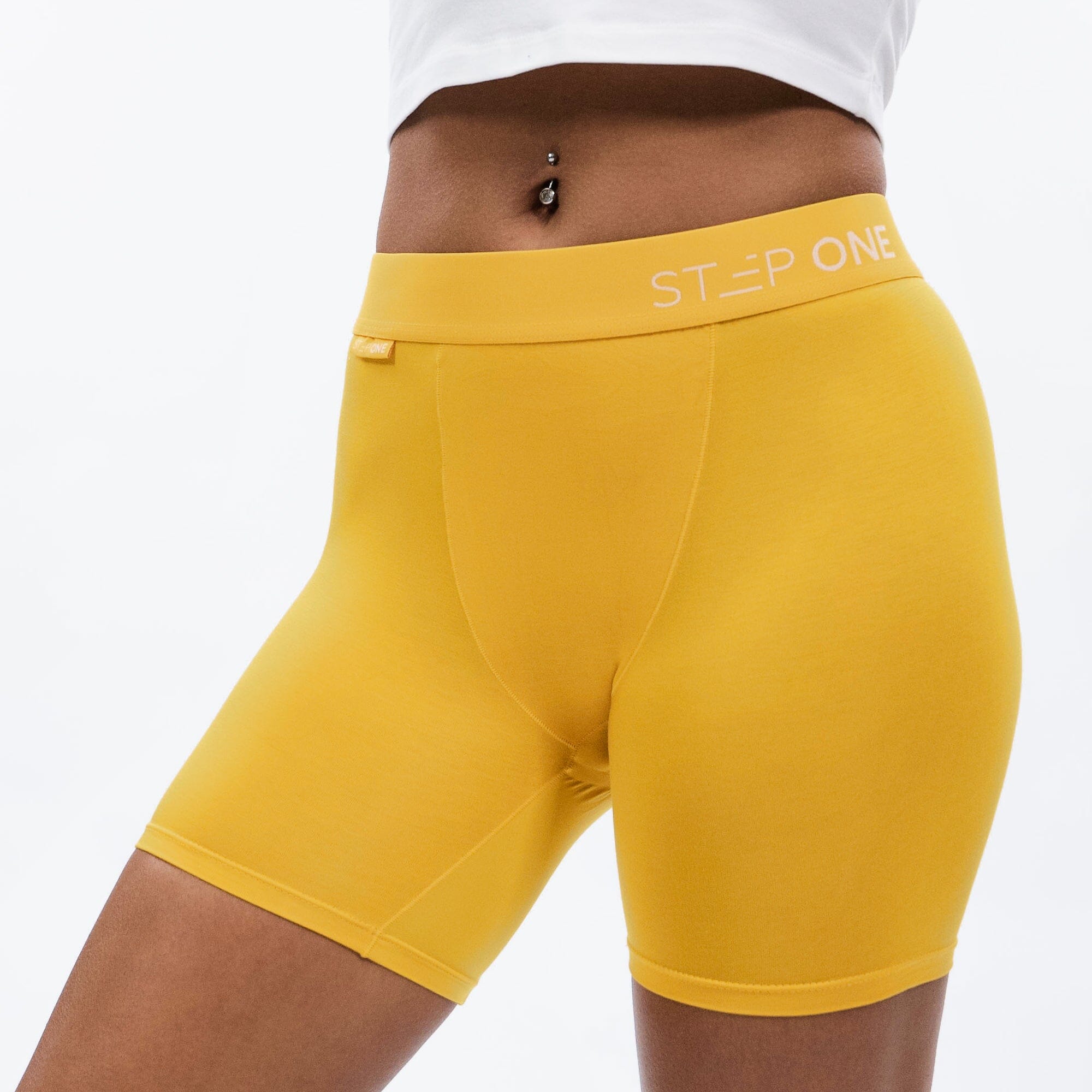 Women's Boxer Brief - Cheeky Cheddars - Model - #size_Large