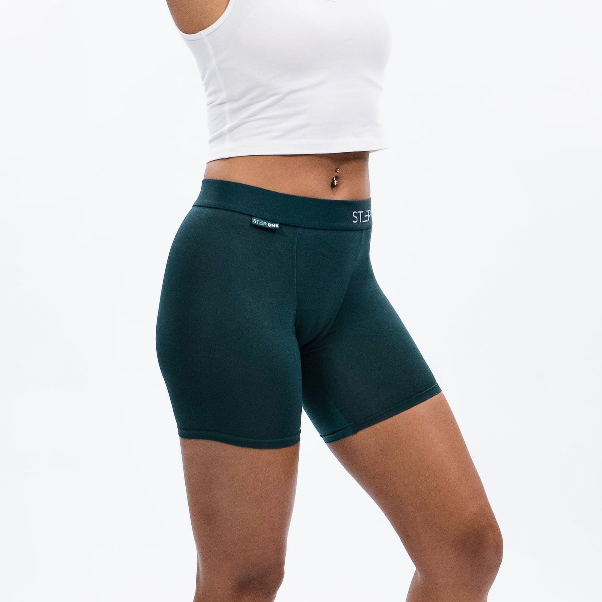 Women's Boxer Brief - Forest - Model - #size_Large