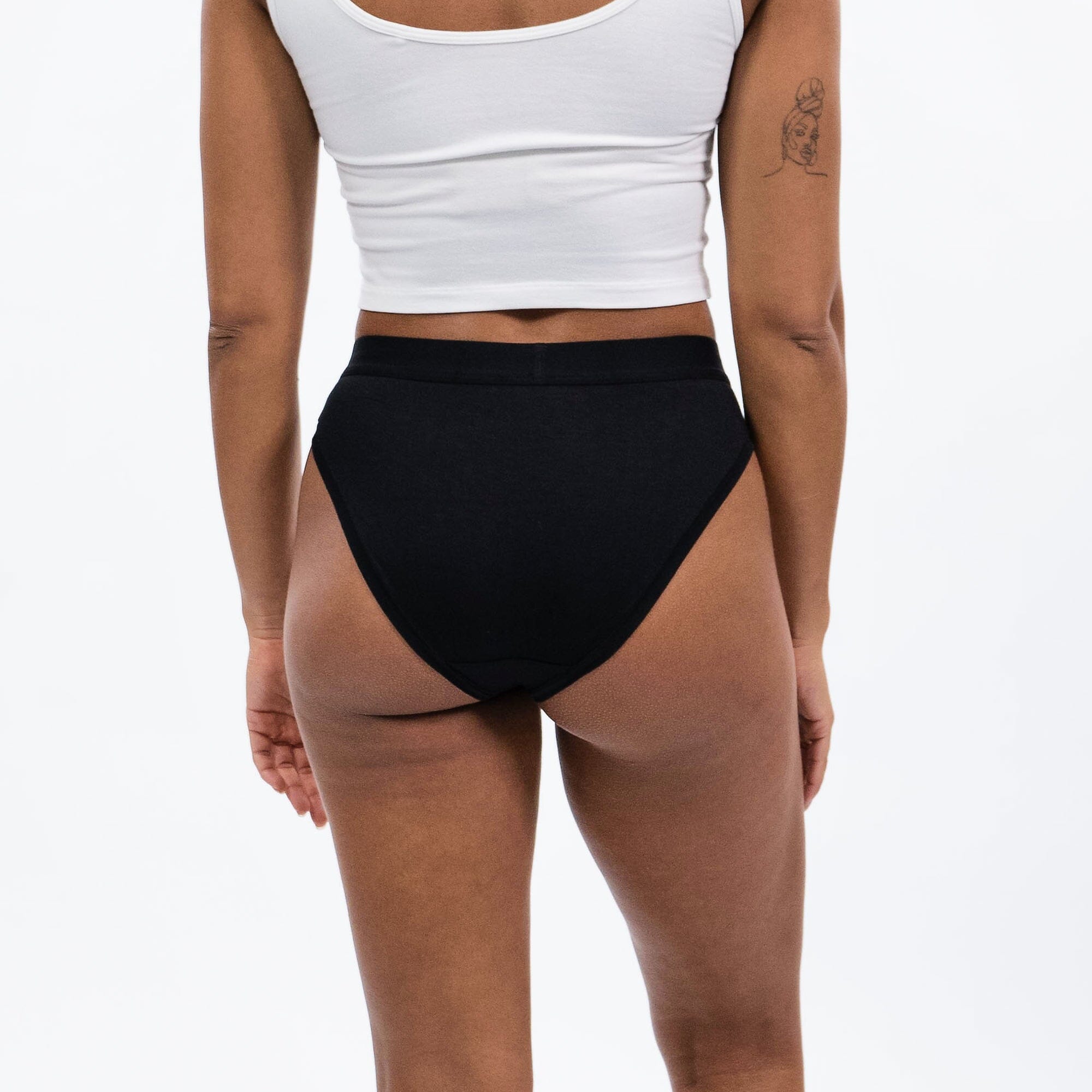 Women's Bikini Brief - Tap Shoe - Model - #size_Large
