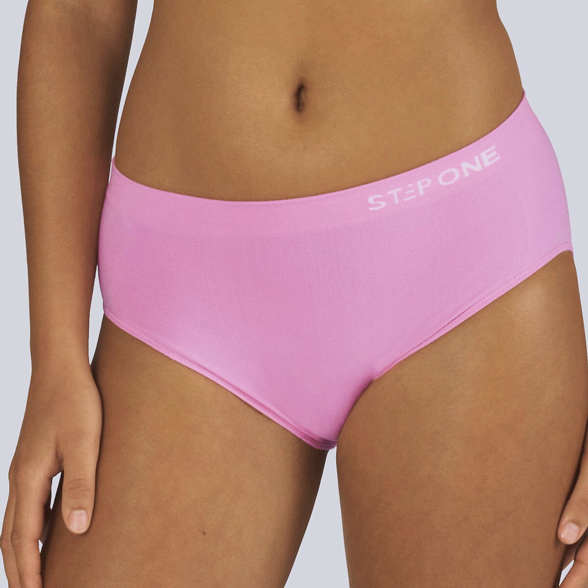 Women's SmoothFit Bikini Brief - Prism Pink - Bamboo Underwear - Model:Armani