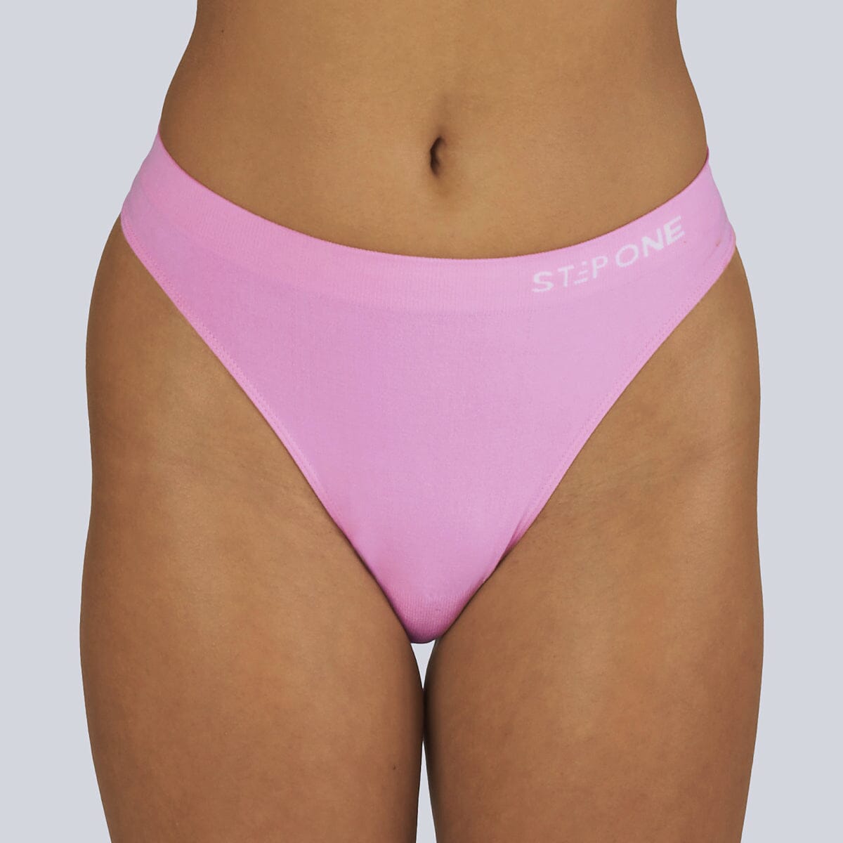 Women's SmoothFit Thong - Prism Pink - Bamboo Underwear - Model:Armani