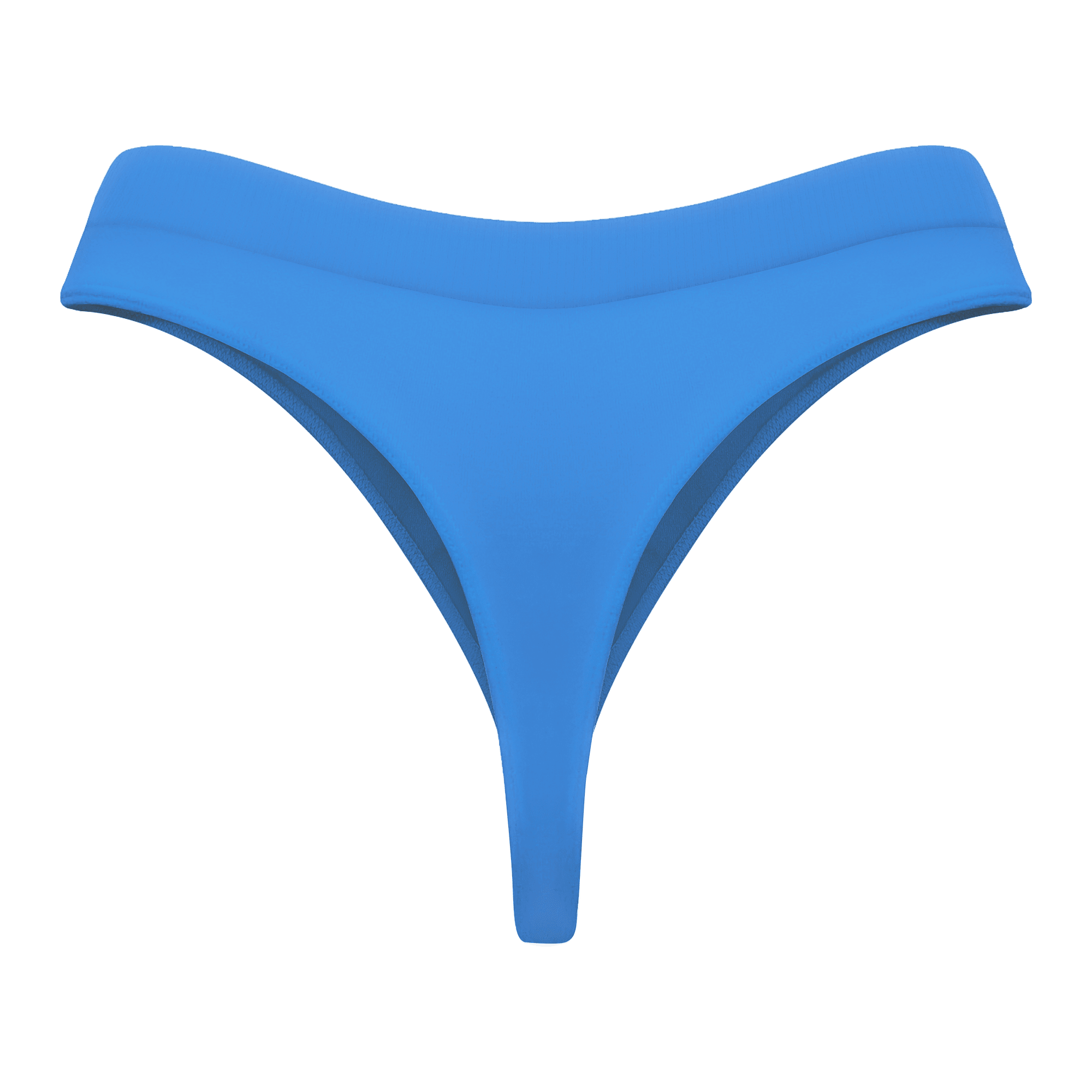 Women's Seamfree Thong - Blue Lagoon