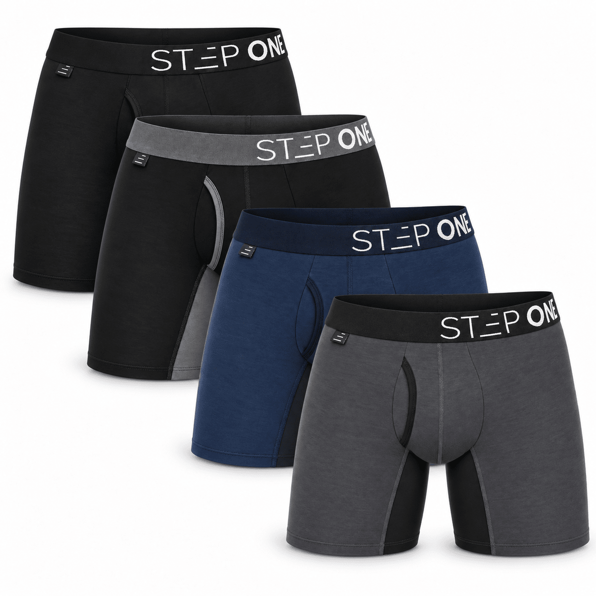 Boxer Brief Fly 4 Pack - The Darks