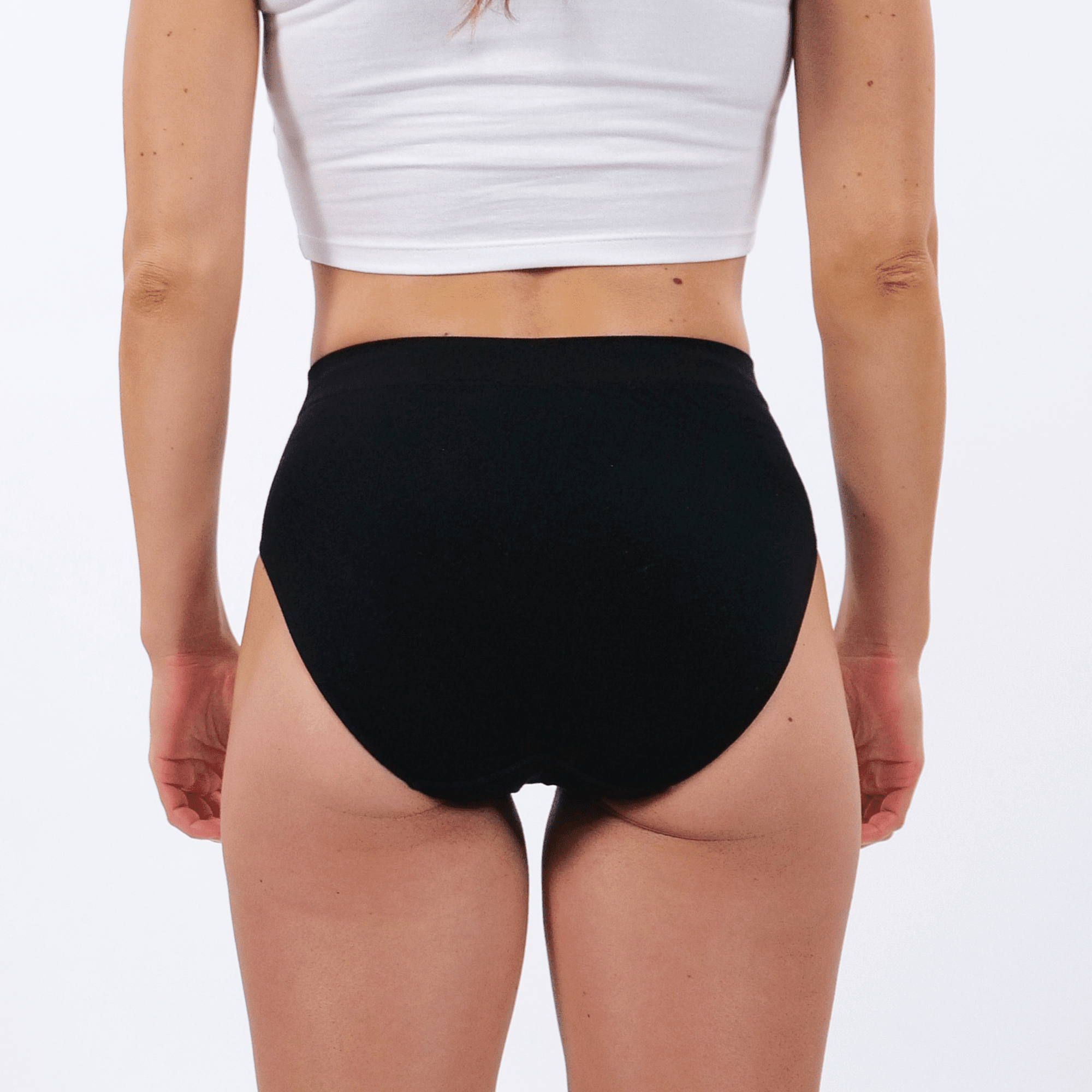 Women's Seamfree Full Brief - Espresso-Tini - Model - #size_XS