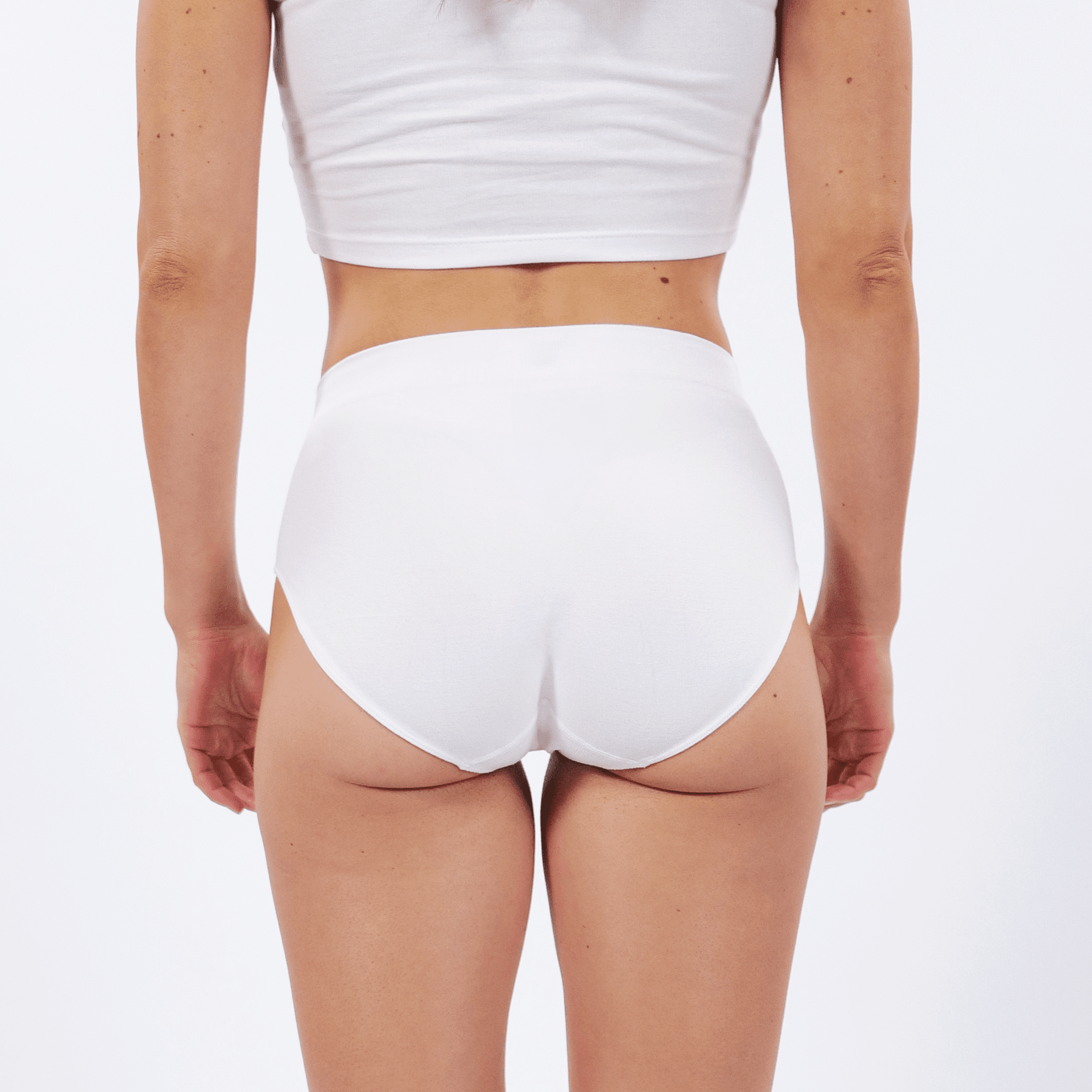 Women's Seamfree Full Brief - Piña Colada - Model - #size_Small