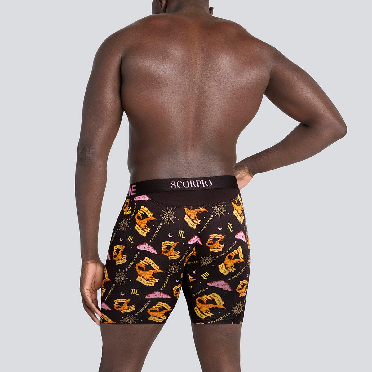 Boxer Brief - Scorpio - Bamboo Underwear - Model:Baba