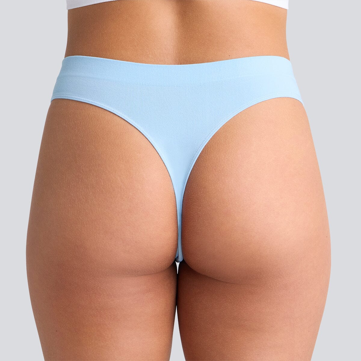 Women's SmoothFit Thong - Chambray - Bamboo Underwear