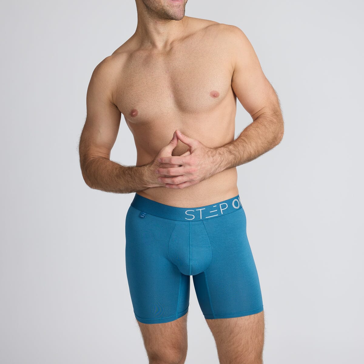 Men's Bamboo Underwear Boxers in blue