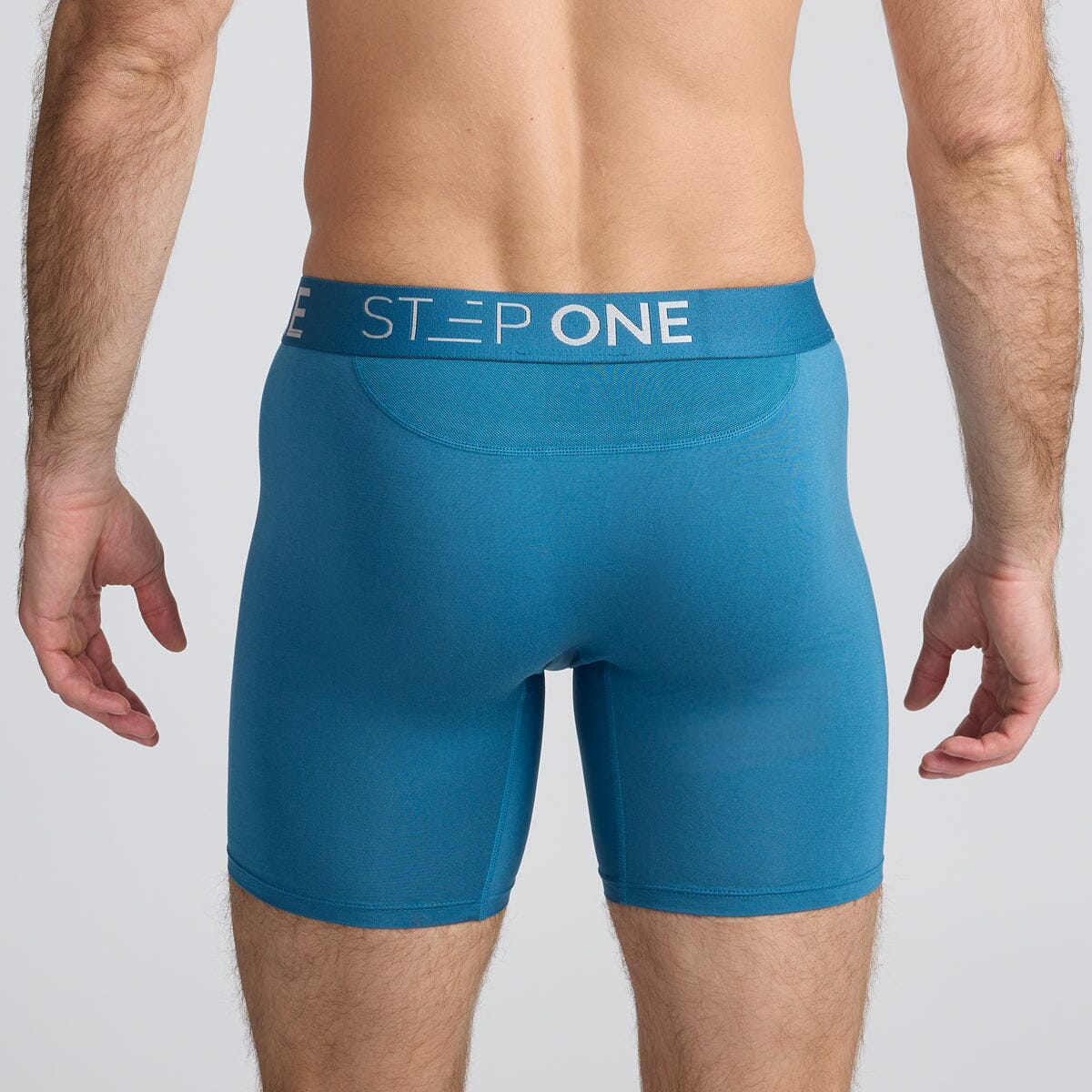 Men's Bamboo Underwear Boxers in blue