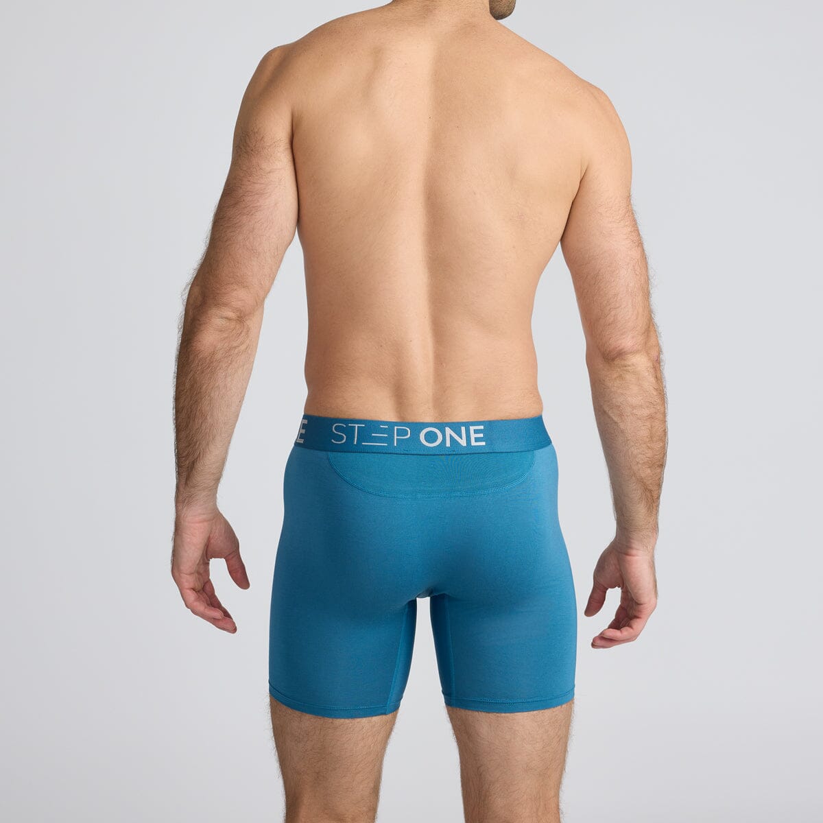 Men's Bamboo Underwear Boxers in blue