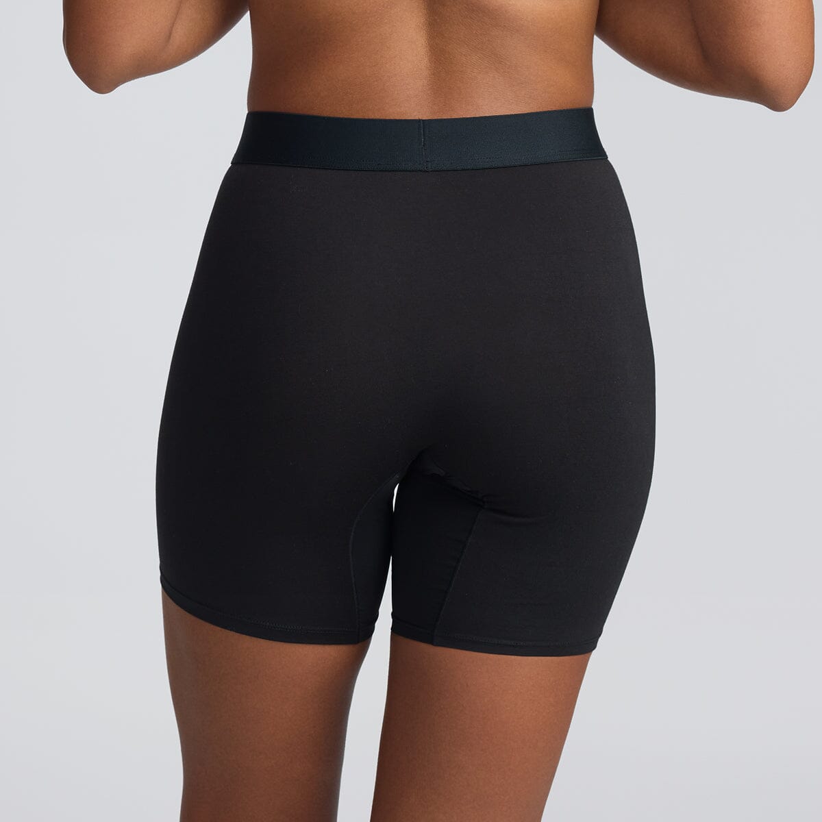 Women's Underwear Body Short in Black - Model:Yolanda