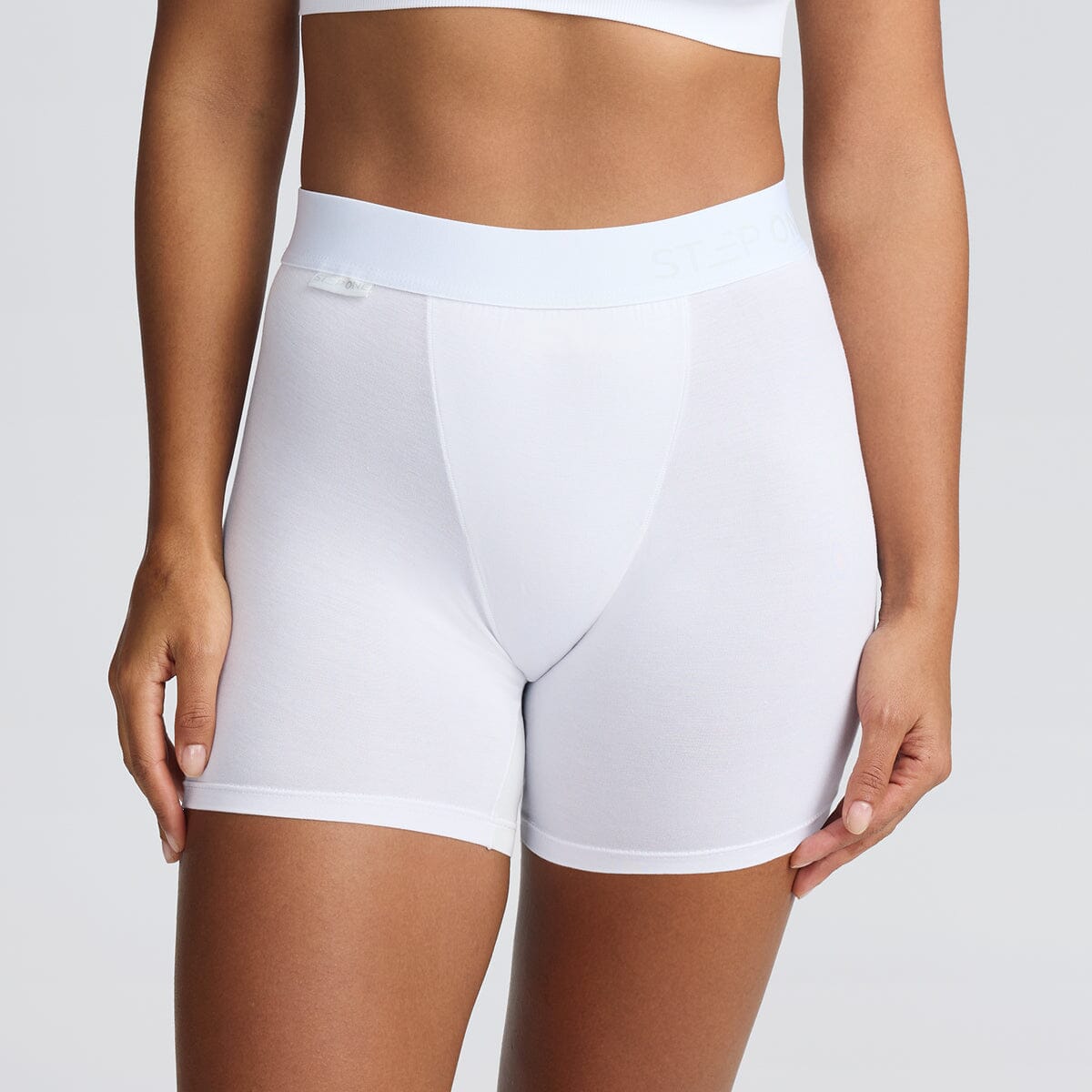 Women's Underwear Body Short in White