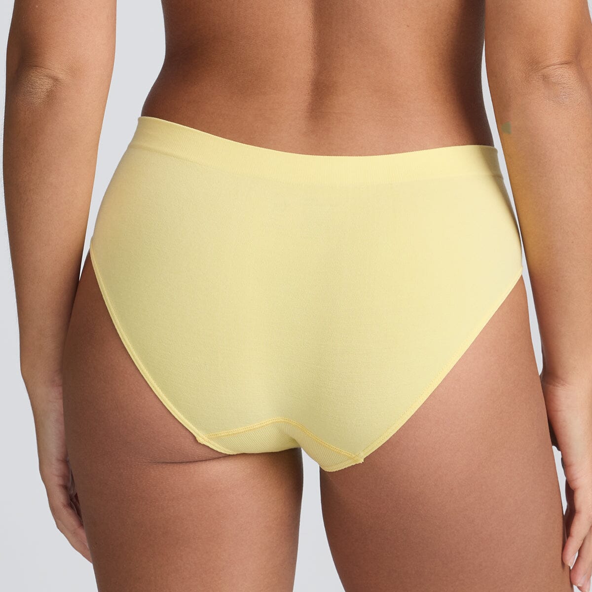 Yellow Seamless Bamboo Underwear