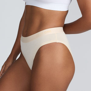 Women's Bikini Brief - Butter Scotch - Bamboo Underwear - Model:Yolanda