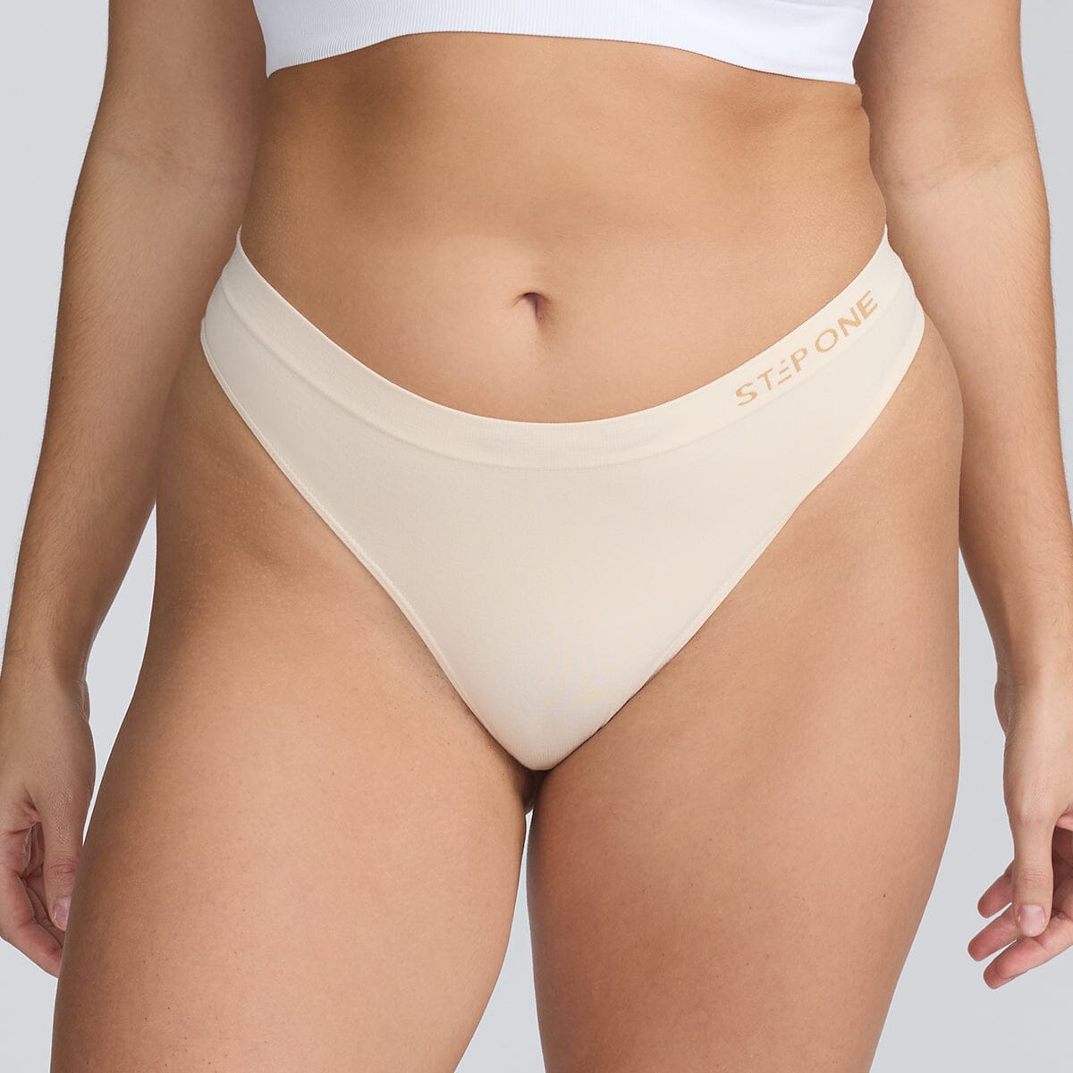 Women's SmoothFit Thong - Chic Champagne - Bamboo Underwear