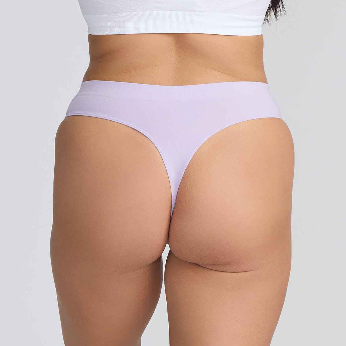 Women's SmoothFit Thong - Pastel Lilac - Bamboo Underwear