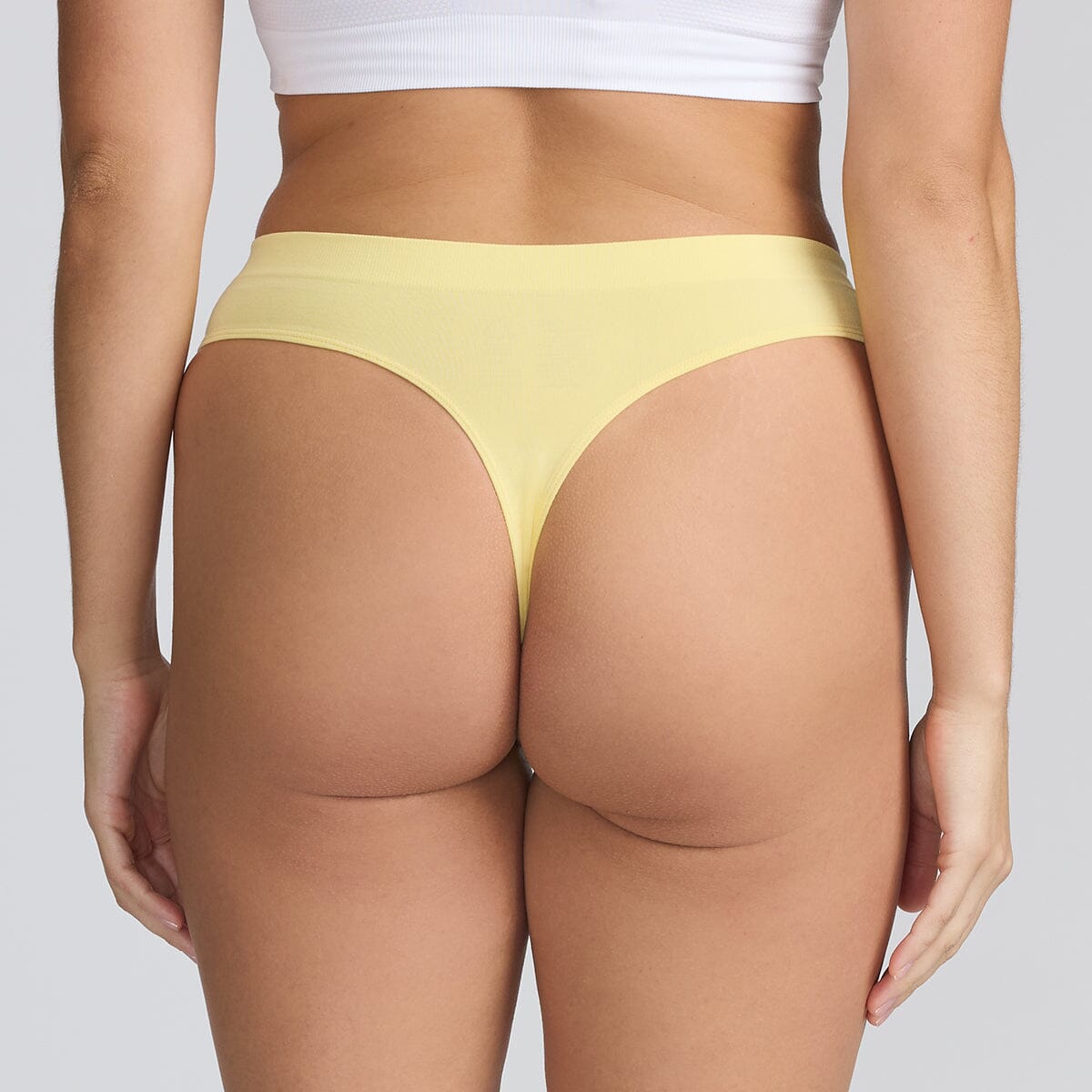 Women's SmoothFit Thong - Lemonade - Bamboo Underwear