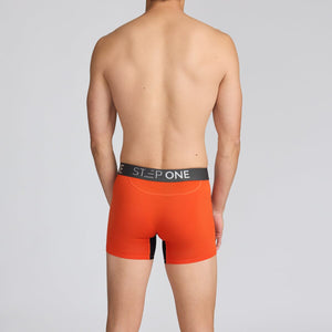 Men's Orange Bamboo Underwear - Model:Vince