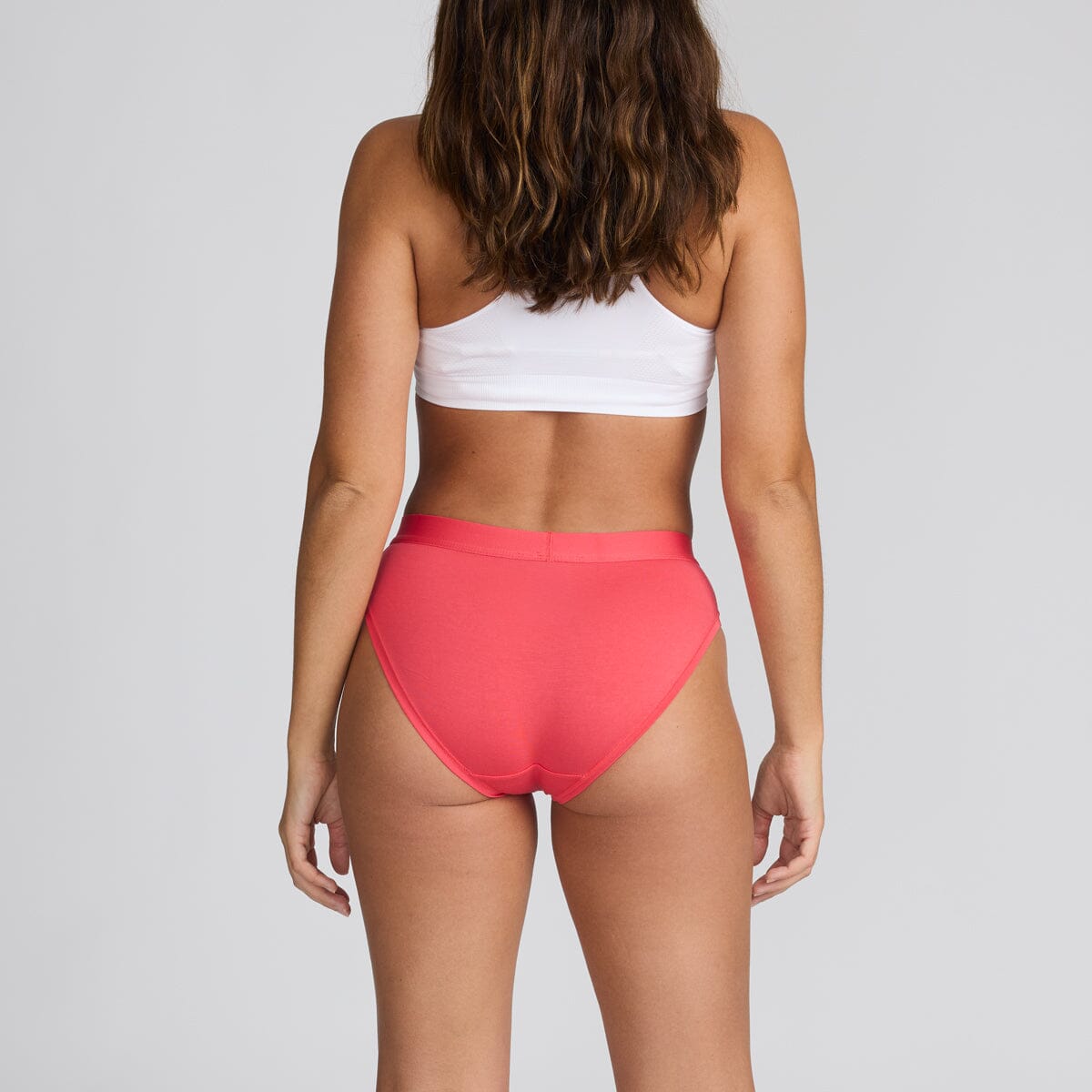 Red Women's Bamboo Underwear at Step One
