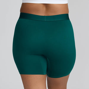 Women's Body Shorts - Forest - Bamboo Underwear - Model:Fabiana
