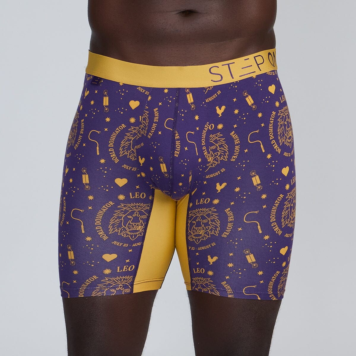 Bamboo Star Sign Underwear at Step One - Model:Baba