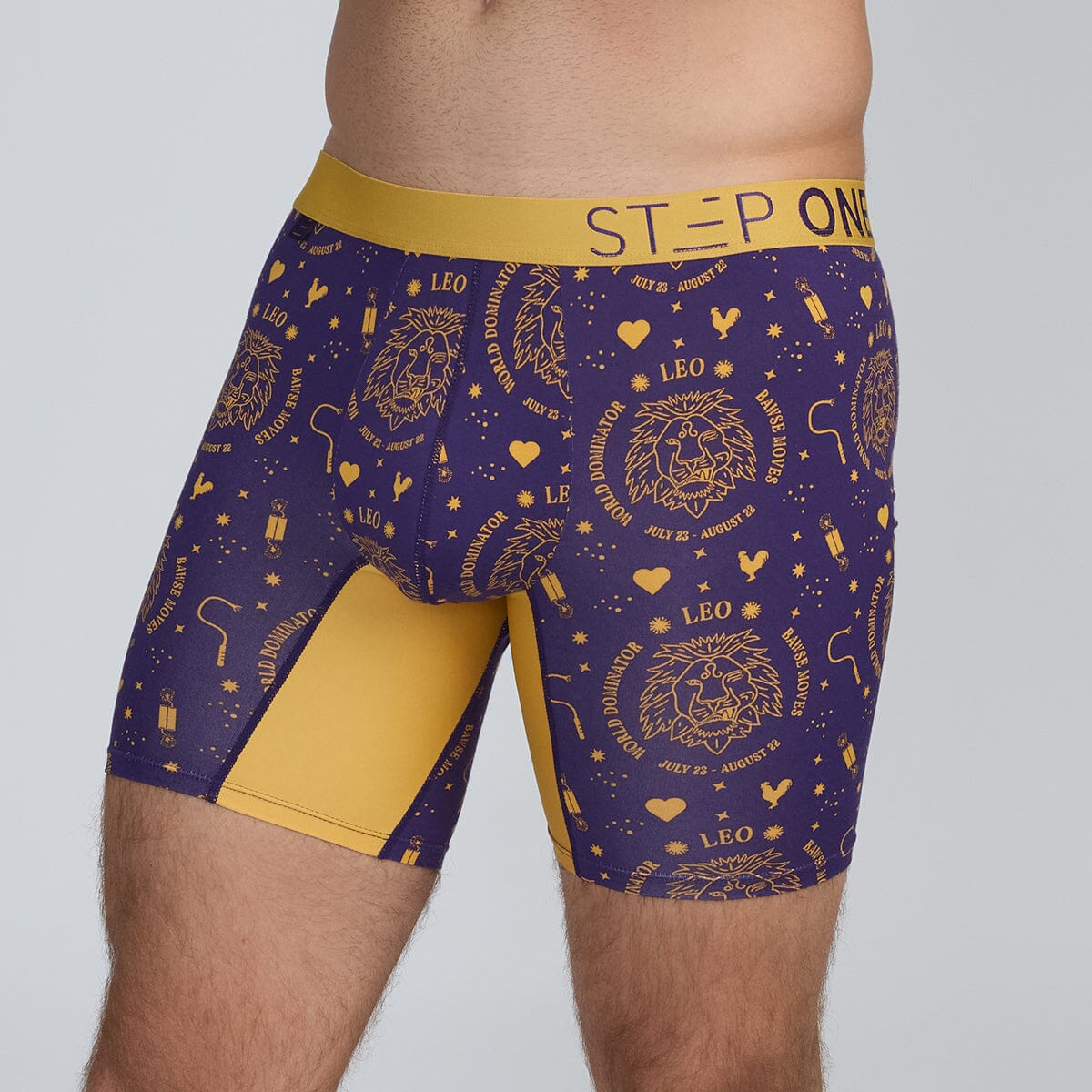 Bamboo Star Sign Underwear at Step One - Model:Skyler