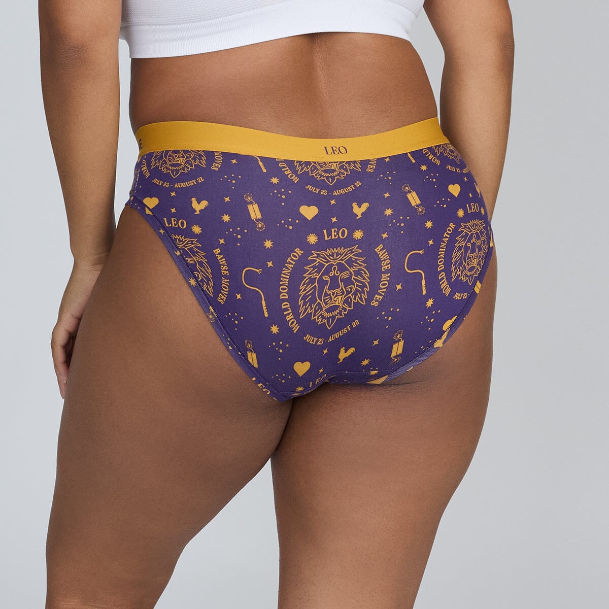 Women's Starsign Underwear at Step One - Model:Fabiana