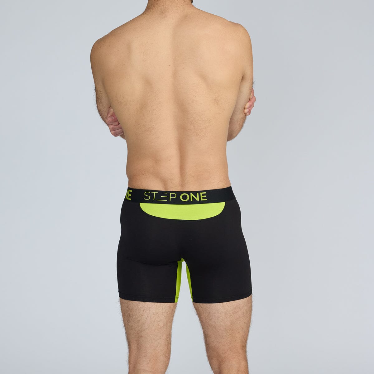 Trunk - Black/Yellow - Bamboo Underwear - Model:Skyler