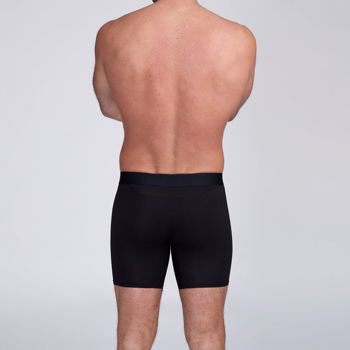 Boxer Brief - Black Mambas - Bamboo Underwear - Model:Mitch