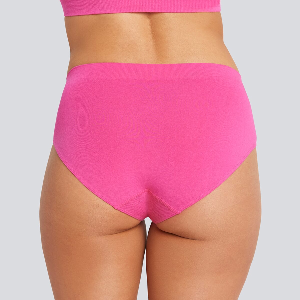 Women's SmoothFit Full Brief - Pink Yarrow - Bamboo Underwear - Model:Natalia