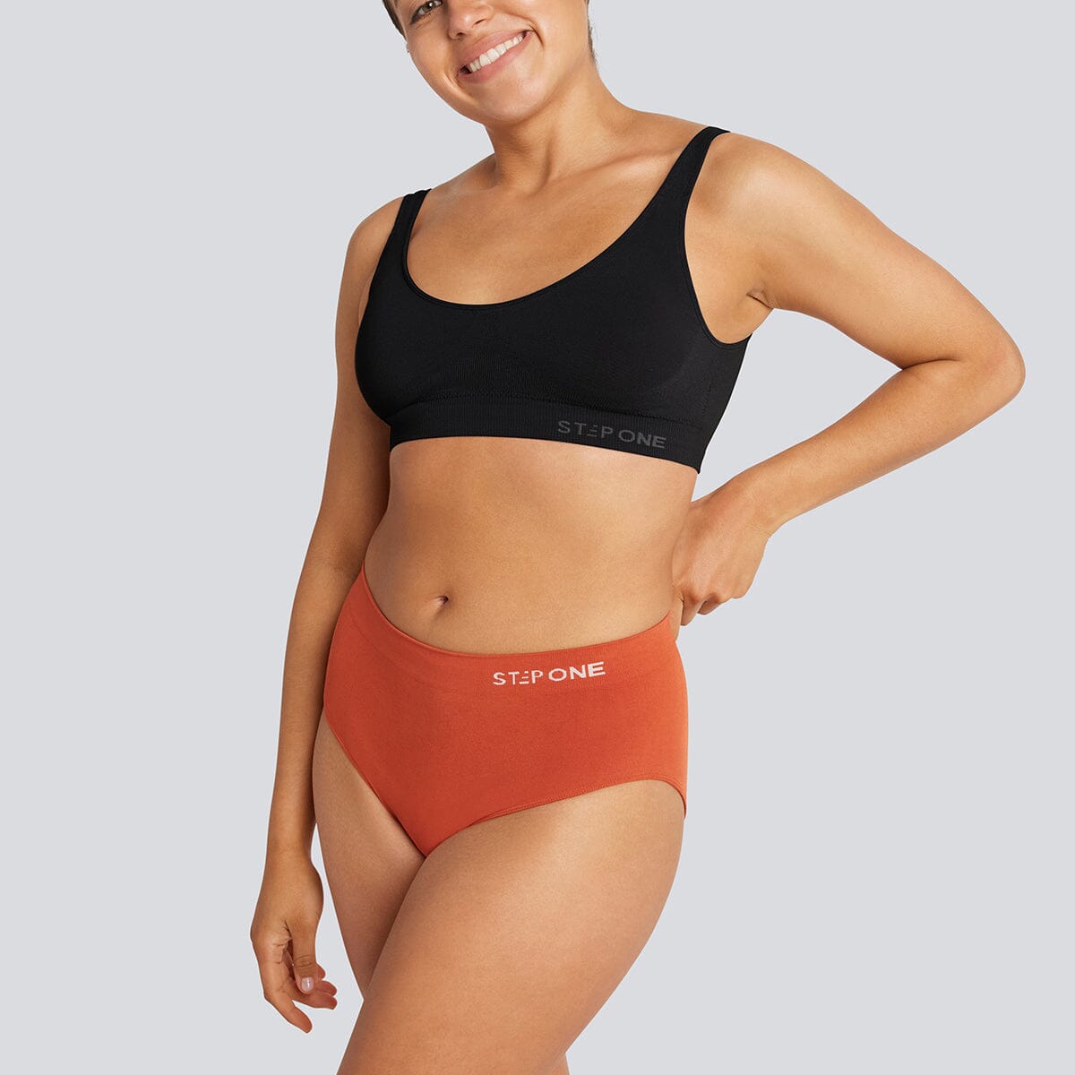 Women's SmoothFit Full Brief - Rooibos - Bamboo Underwear - Natalie