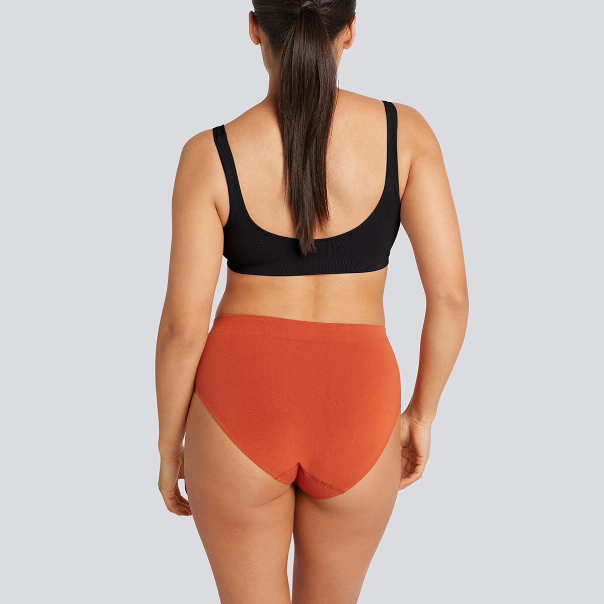 Women's SmoothFit Full Brief - Rooibos - Bamboo Underwear - Natalie